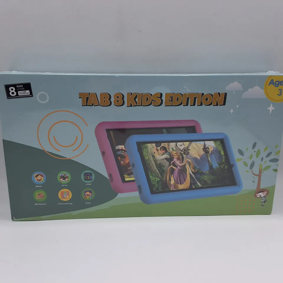 SEALED TAB 8 KIDS EDITION 4+4GB RAM TABLET - BLUE