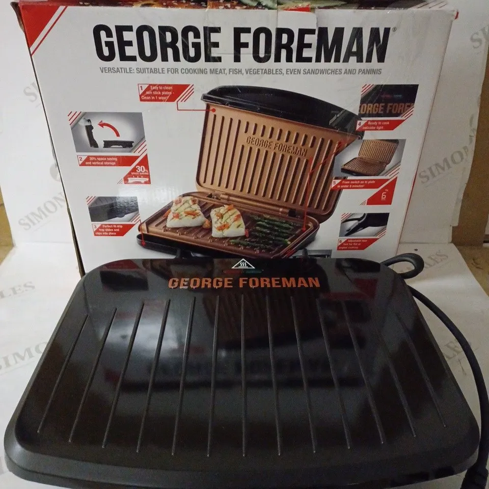 GEORGE FOREMAN 25811 ELECTRIC GRILL
