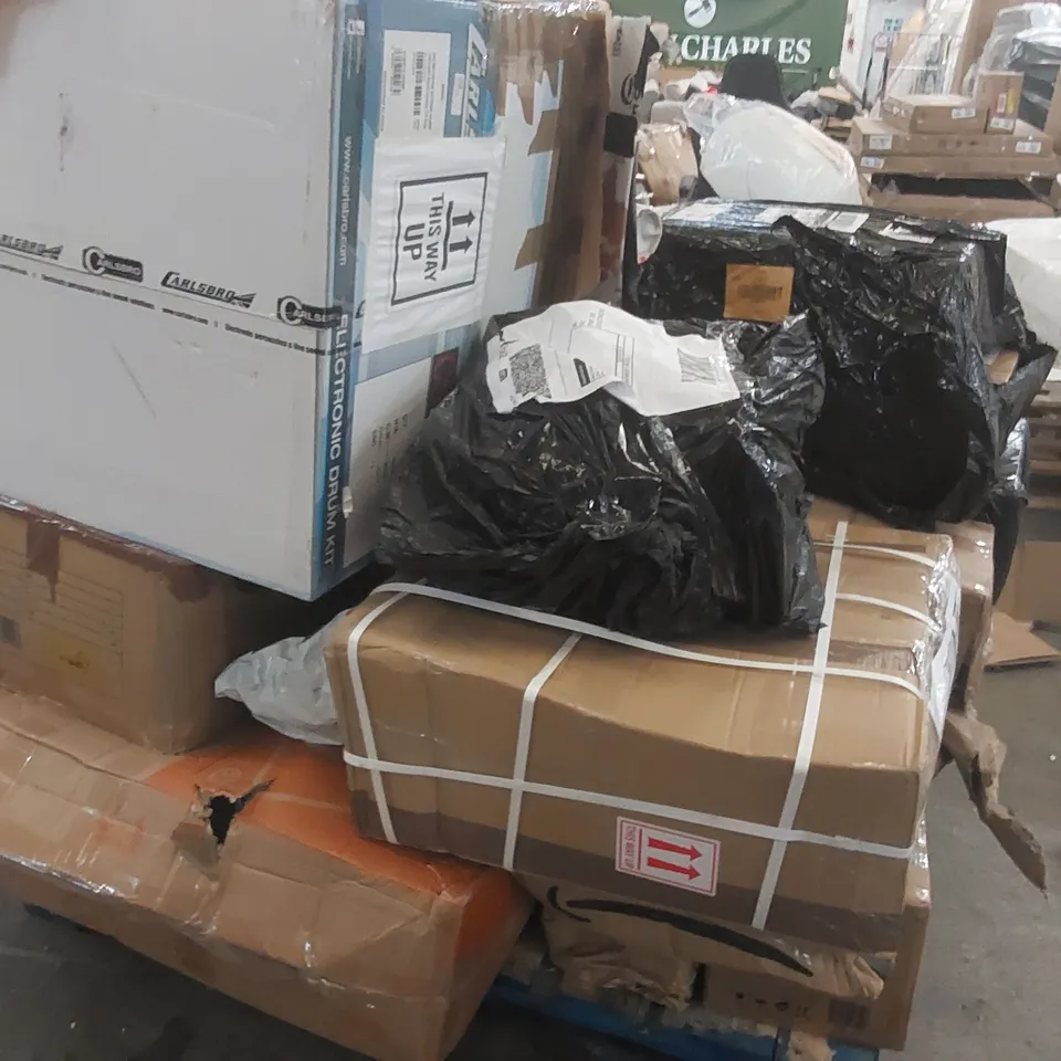 PALLET CONTAINING A LARGE QUANTITY OF ASSORTED FURNITURE PARTS ECT 