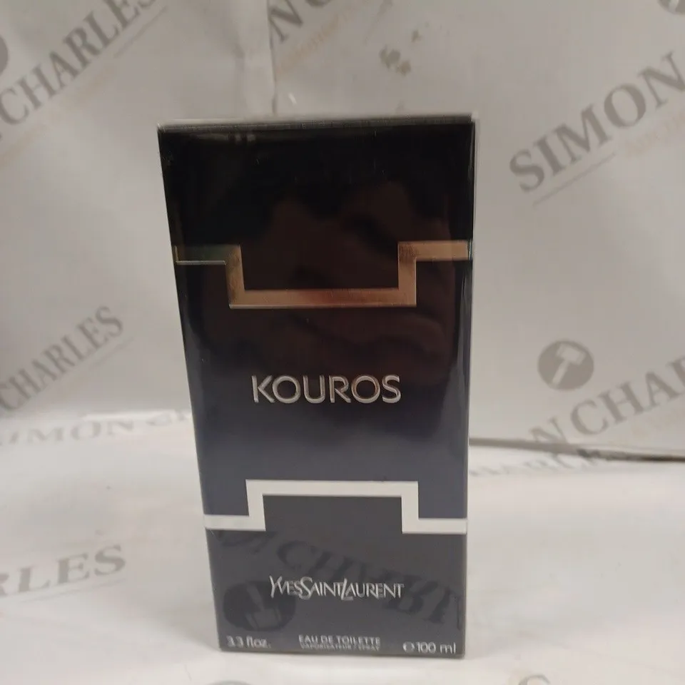 BOXED YVESSAINTLAURENT KOUROS EAU DE TOILETTE 100ML - SEALED