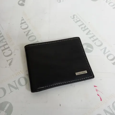 CALVIN KLEIN FAUX LEATHER WALLET