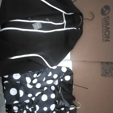 PALLET CONTAINING APPROXIMATELY 75 WOMEN'S DESIGNER CLOTHES WHICH INCLUDE; JD WILLIAMS COATS, DRESSES ETC