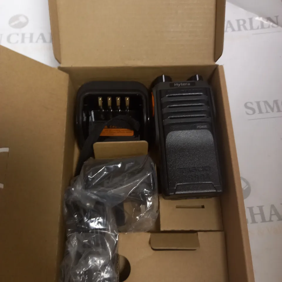 BOXED HYTERA DIGITAL PORTABLE RADIO
