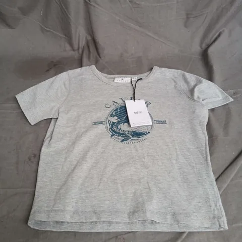 DAISY STREET BABY TEE IN GREY SIZE 14