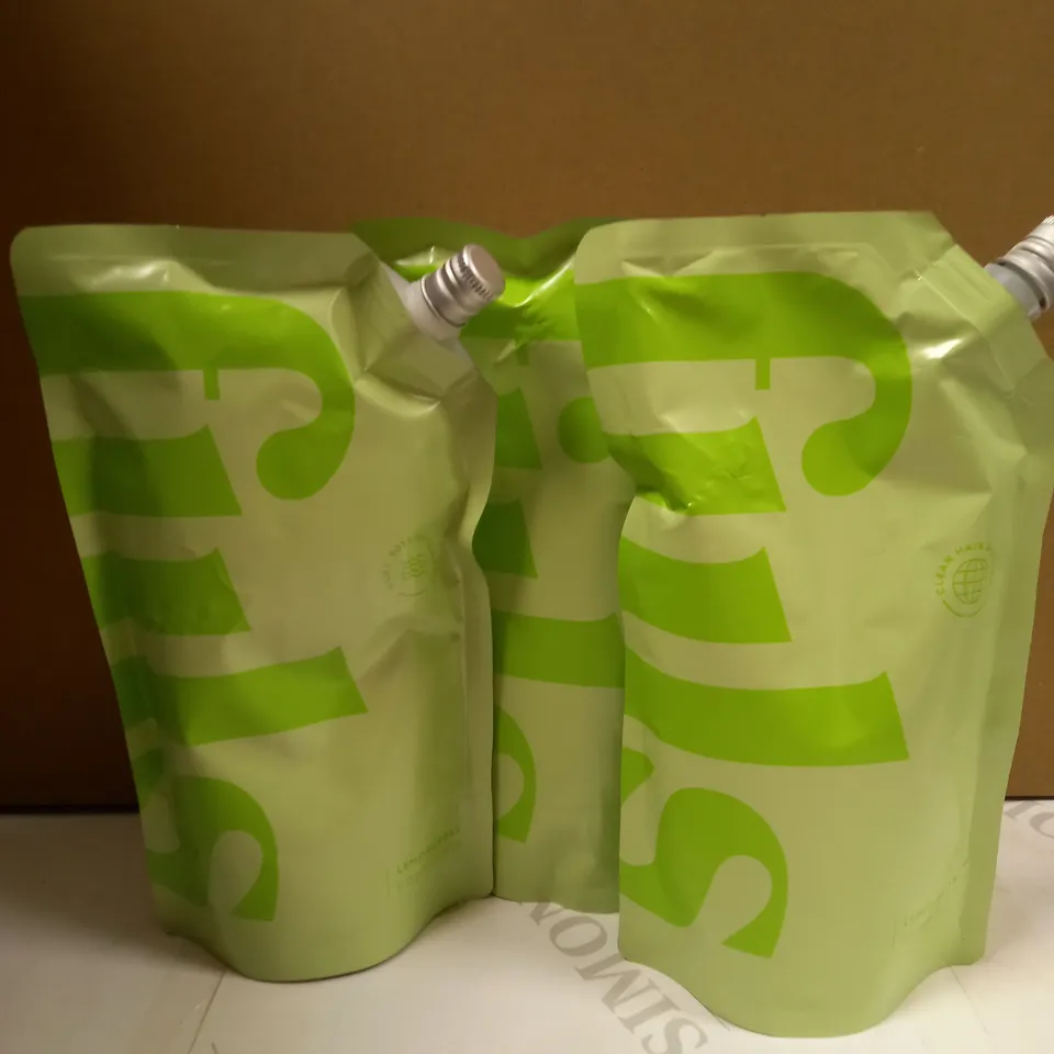 FIILS BODYWASH, SHAMPOO, CONDITIONER SHOWER SET - LEMONGRASS 