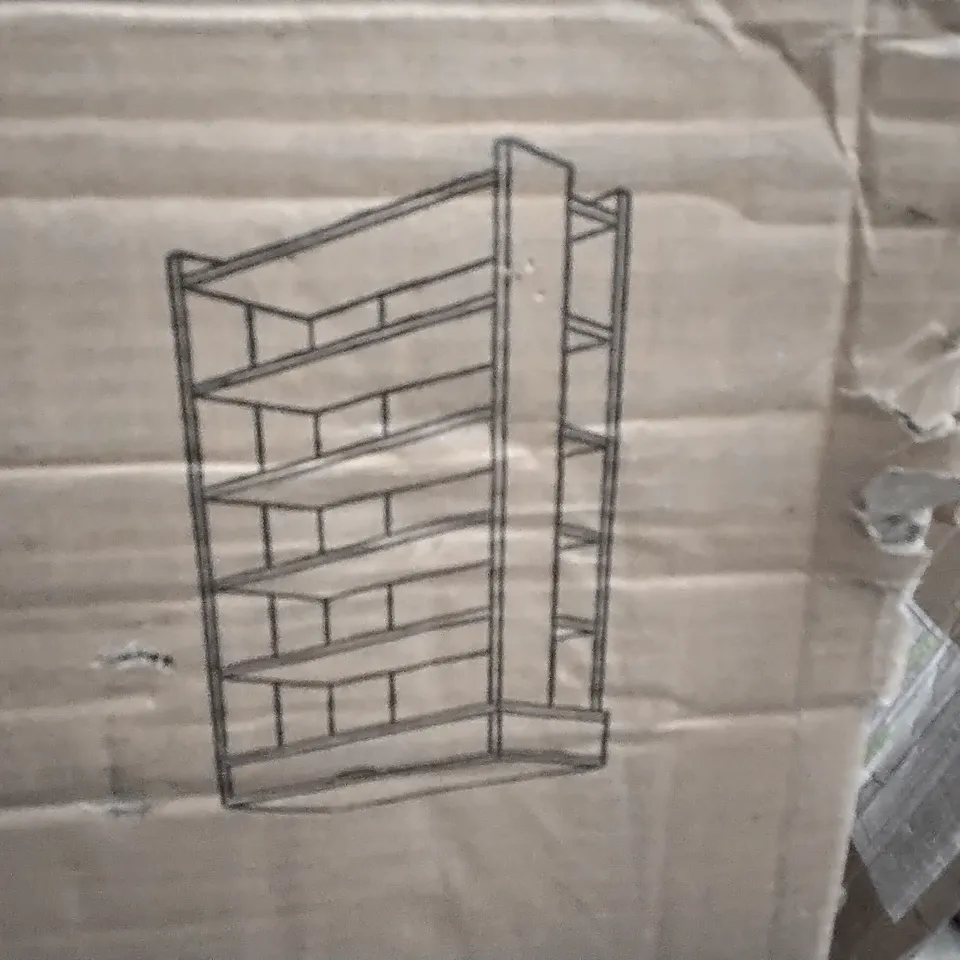BOXED SLIM WOOD 20 PAIR SHOE RACK