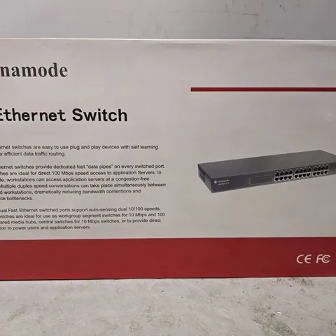 BOXED DYNAMODE FAST ETHERNET SWITCH 