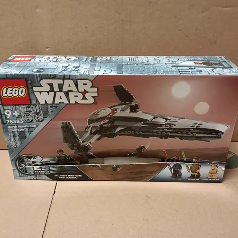 BOXED LEGO STAR WARS DARTH MAULS SITH INFILTRATOR - 75383