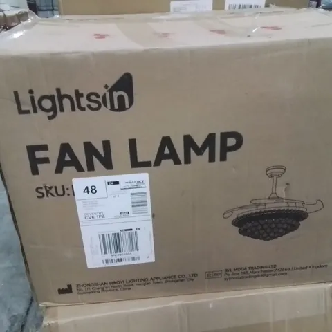 BOXED FAN LAMP