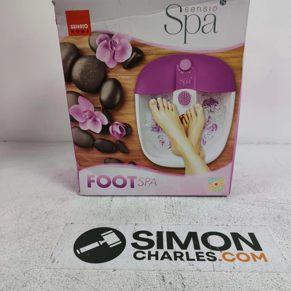 SENSIO FOOT SPA – FOOT BATH (BOXED)