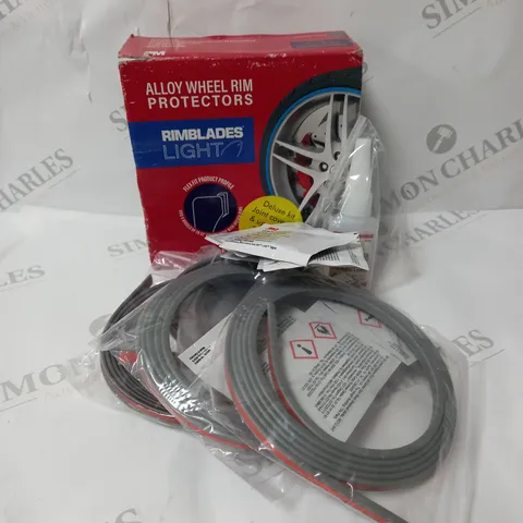 BOXED ALLOY WHEEL RIM PROTECTORS RIM BLADES LIGHT KIT