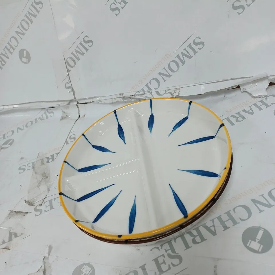 BAGGED 2X VINTAGE PLATES 