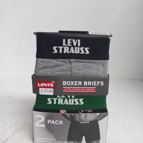 LEVI'S BOXER BRIEFS – 2 PACK - SIZE M 