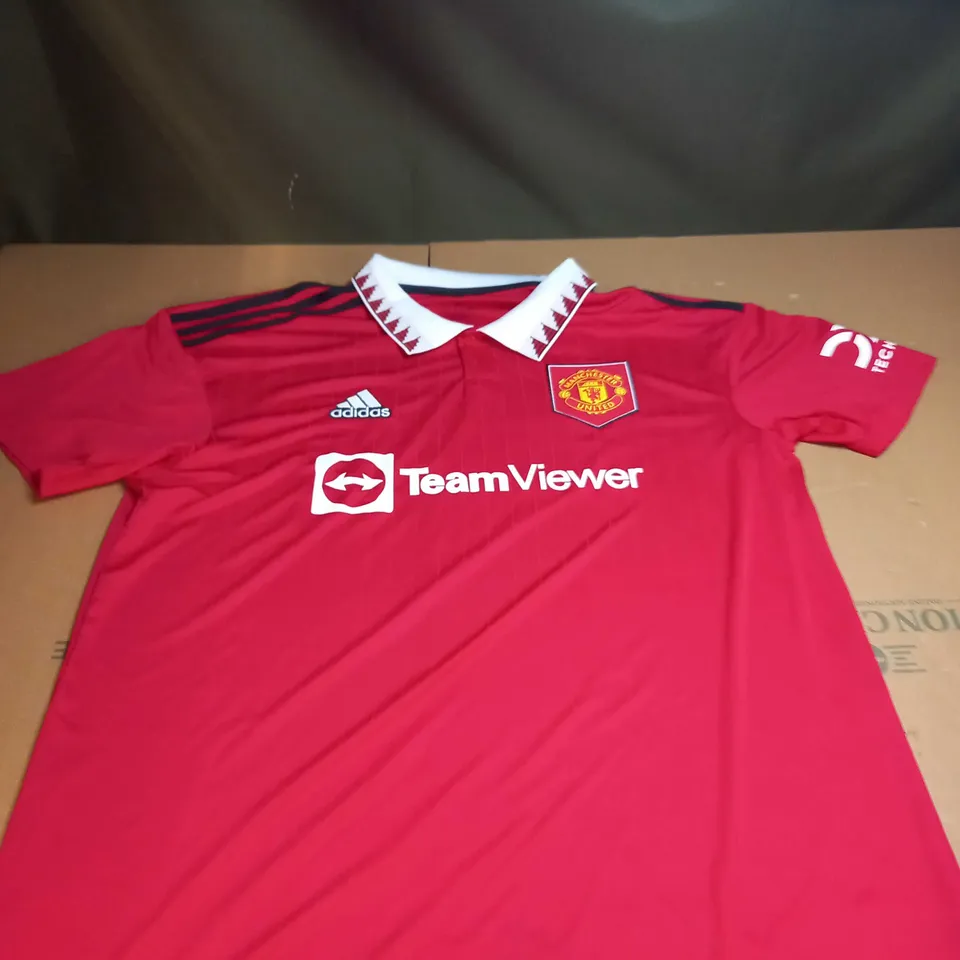 MANCHESTER UNITED FC HOME JERSEY SIZE XL
