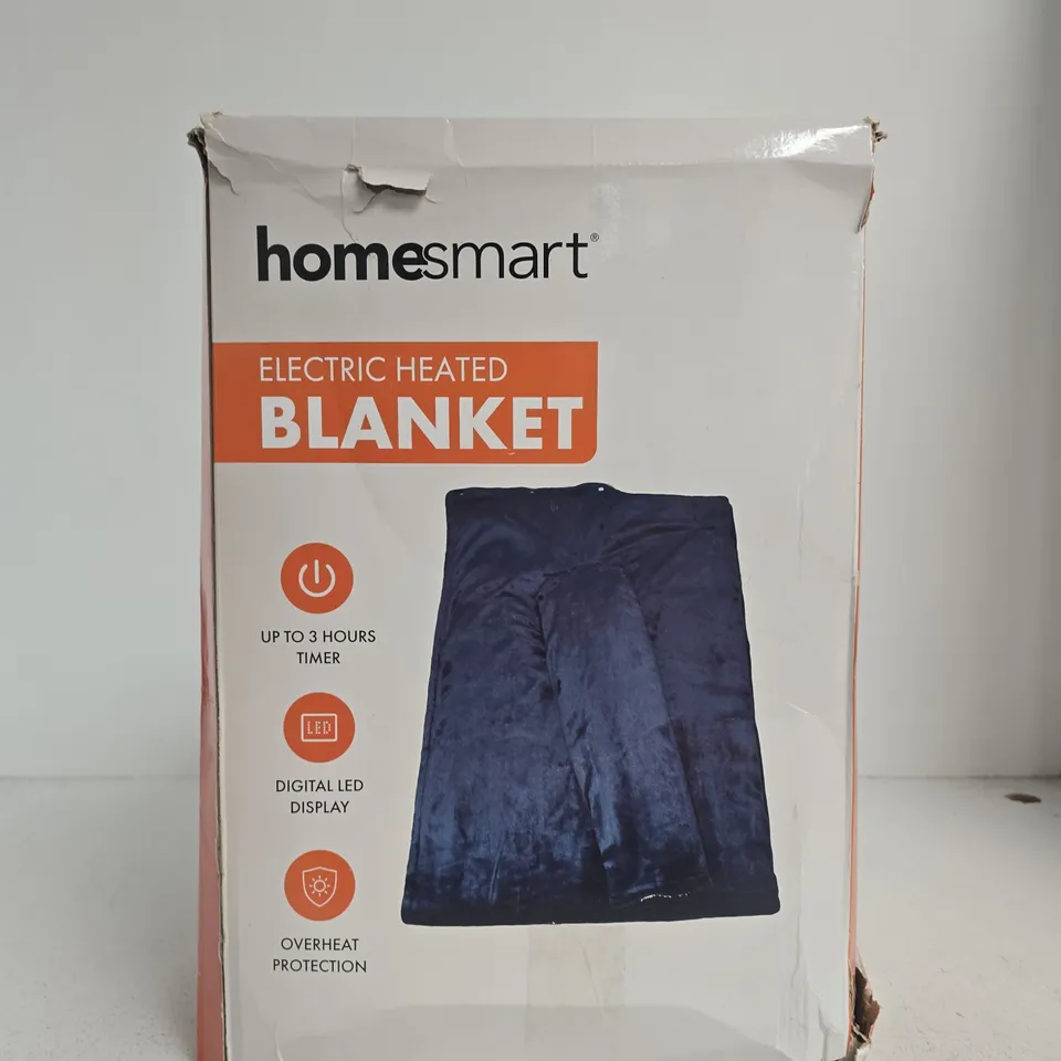 HOMESMART ELECTRIC HEATED BLANKET – BOXED