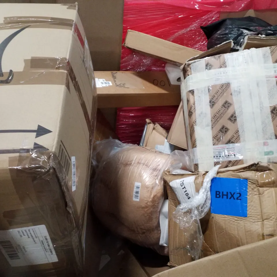 PALLET CONTAINING ASSORTED PRODUCTS INCLUDING TOILET SEAT, CONVECTOR HEATER, GARMENT RACK, ELECTRIC HEATED BLANKET 