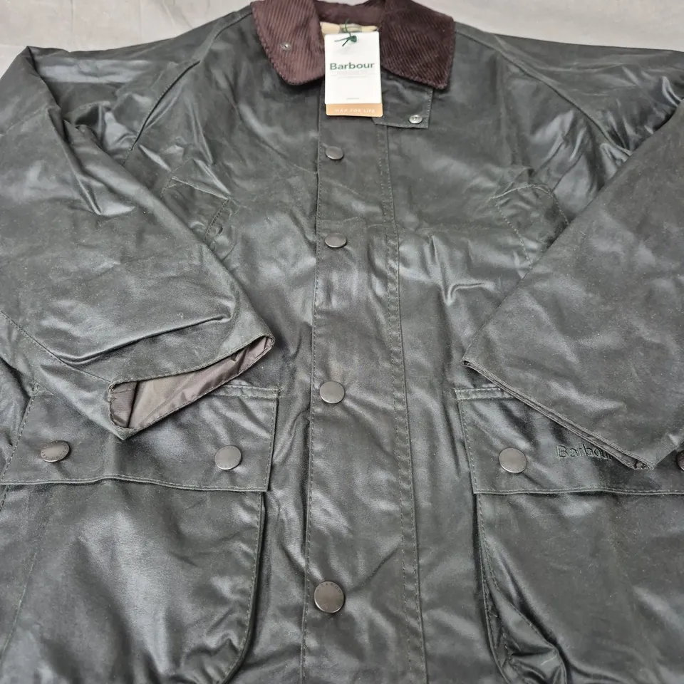 BARBOUR BEDALE WAX JACKET - SIZE 36