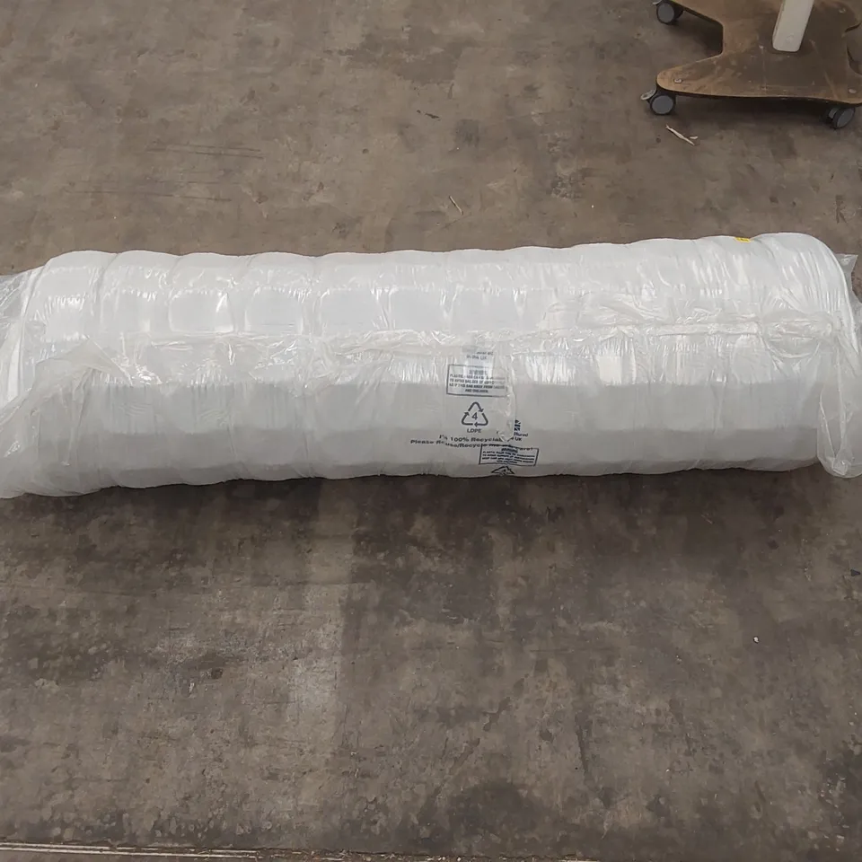QUALITY BAGGED AND ROLLED SERENITY COMFORT COIL SPRING AND ECO-FOAM HYBRID 135CM DOUBLE MATTRESS 