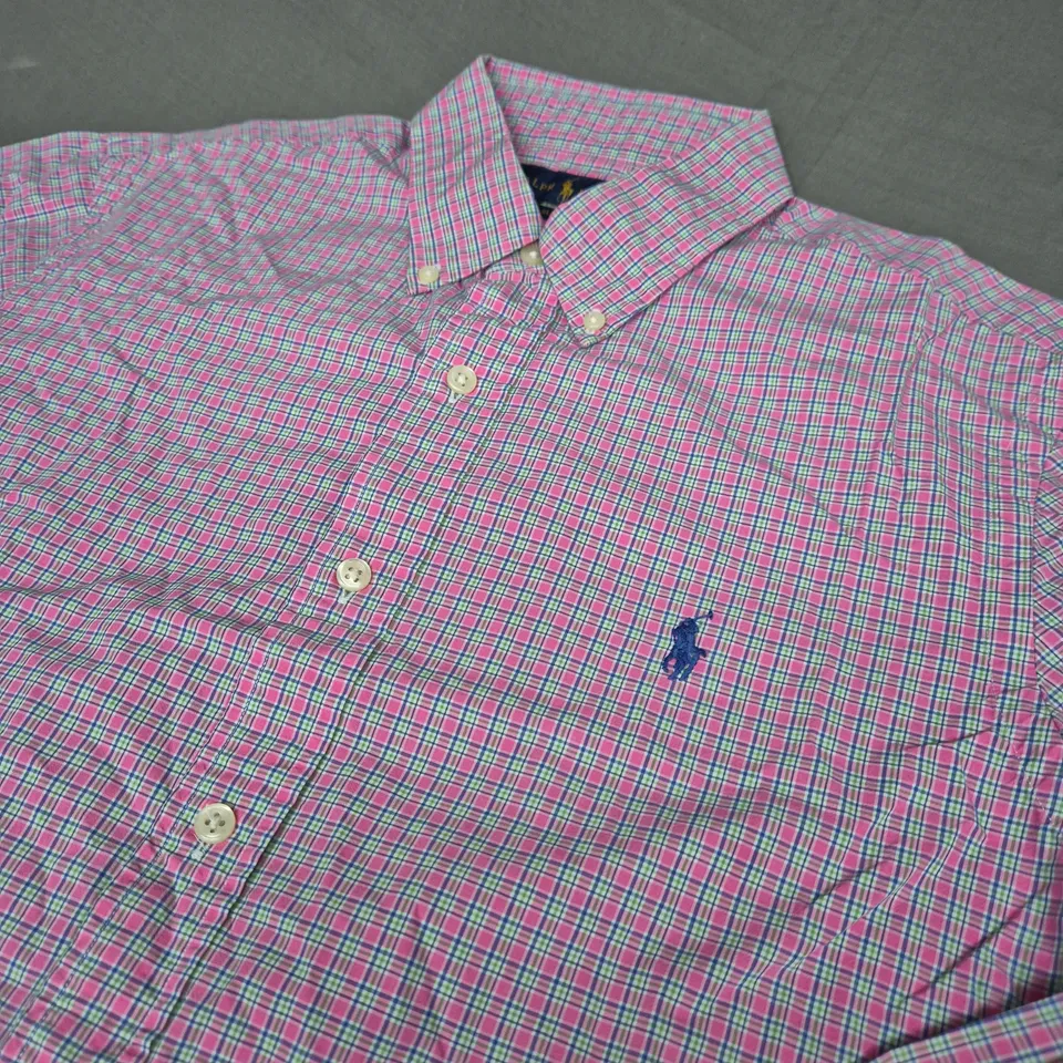 POLO RALPH LAUREN BUTTONES SHIRT SIZE M