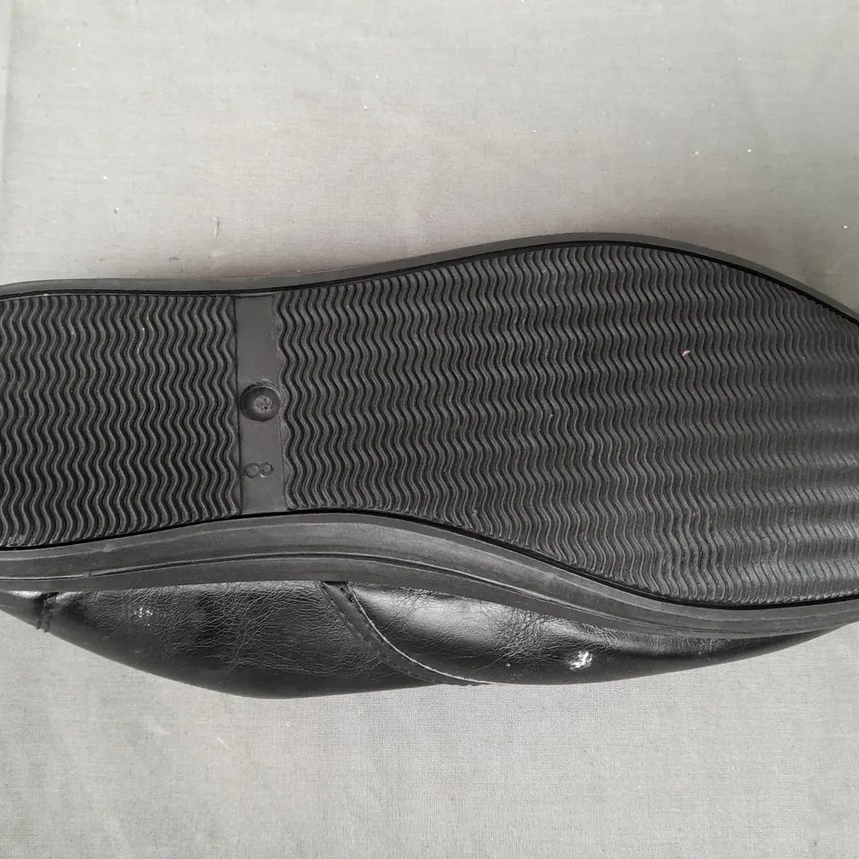 BOX OF APPROXIMATELY 10 PAIRS OF GEORGE LACE UP SHOES IN BLACK - VARIOUS SIZES