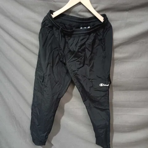 CHAMPION BLACK JOGGERS – SIZE SMALL 