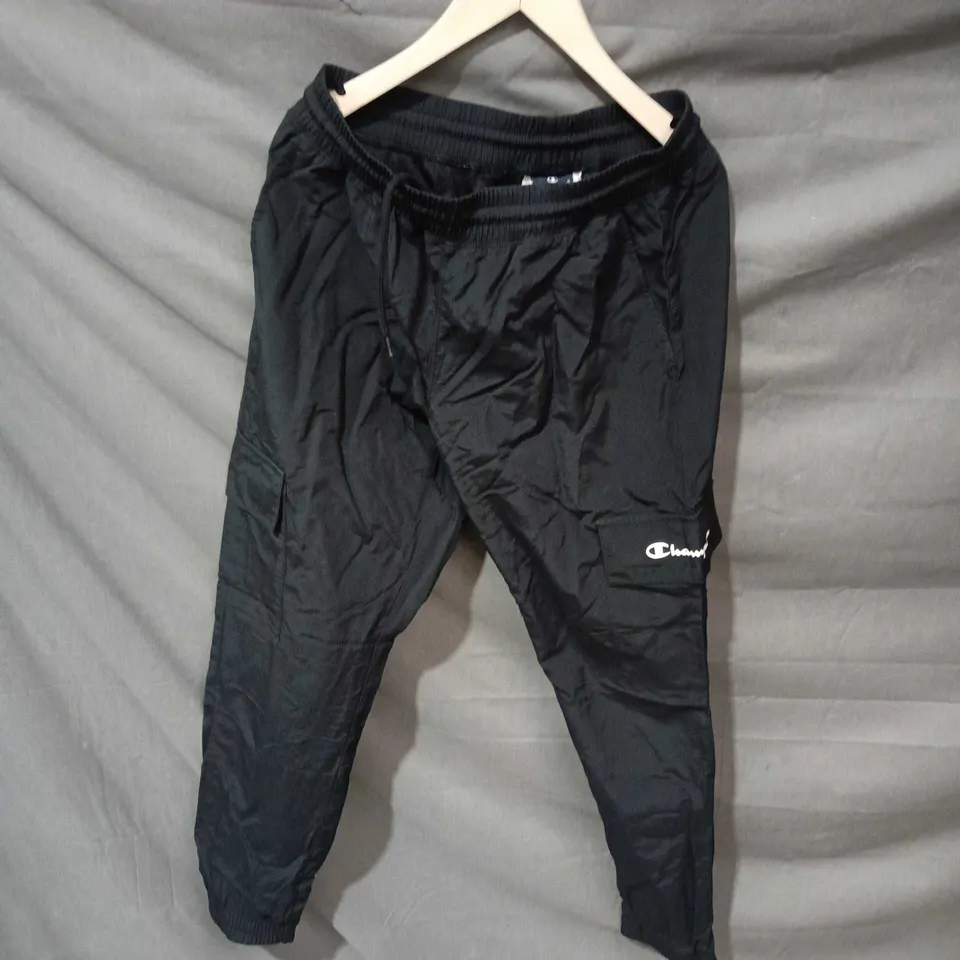 CHAMPION BLACK JOGGERS – SIZE SMALL 