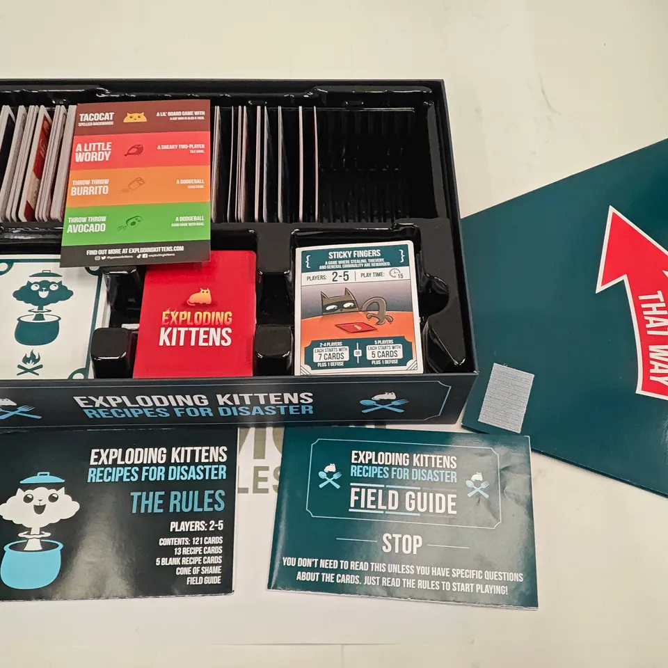 EXPLODING KITTENS RECIPES FOR DISASTER GAME