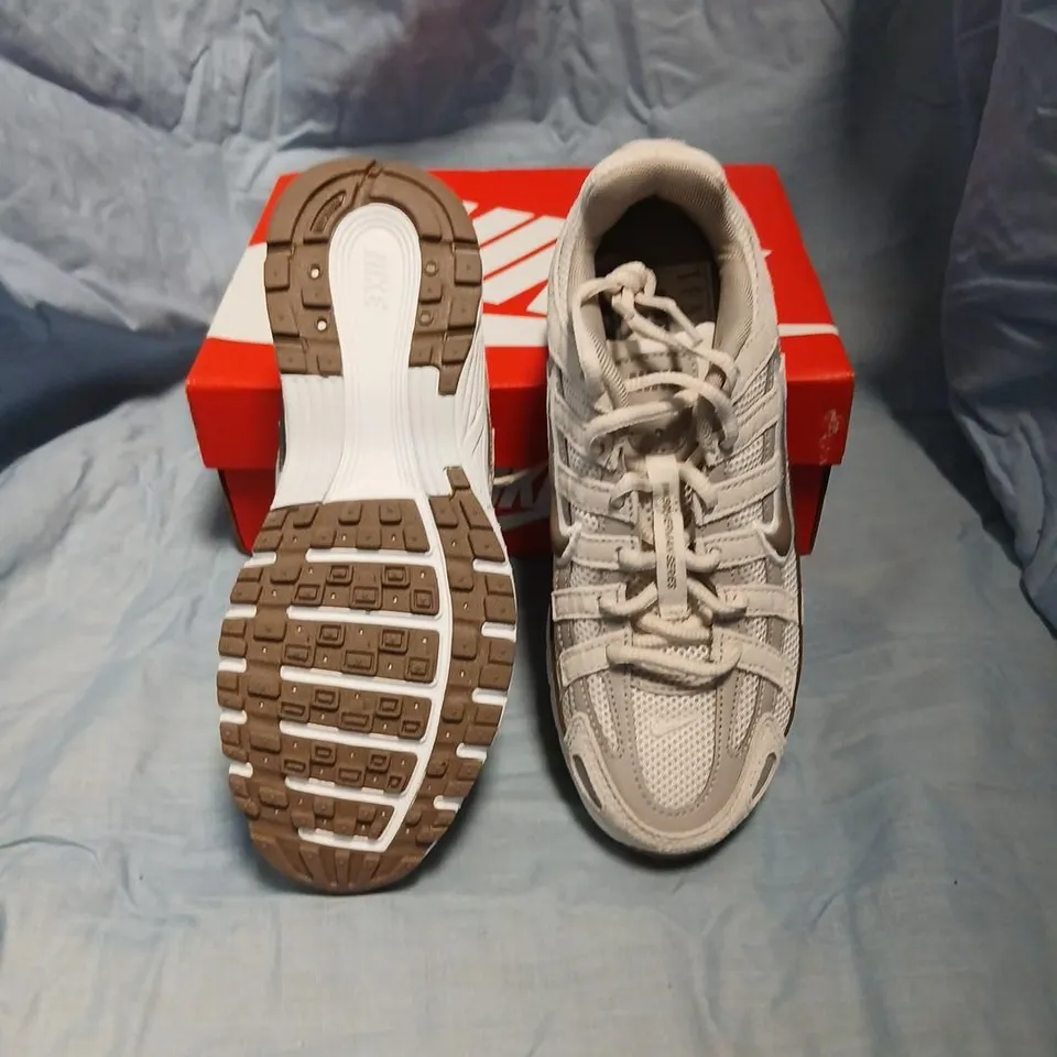 NIKE P-6000 GS YOUTH TRAINERS – PHANTOM/MINK BROWN (UK 4 / 4.5Y)