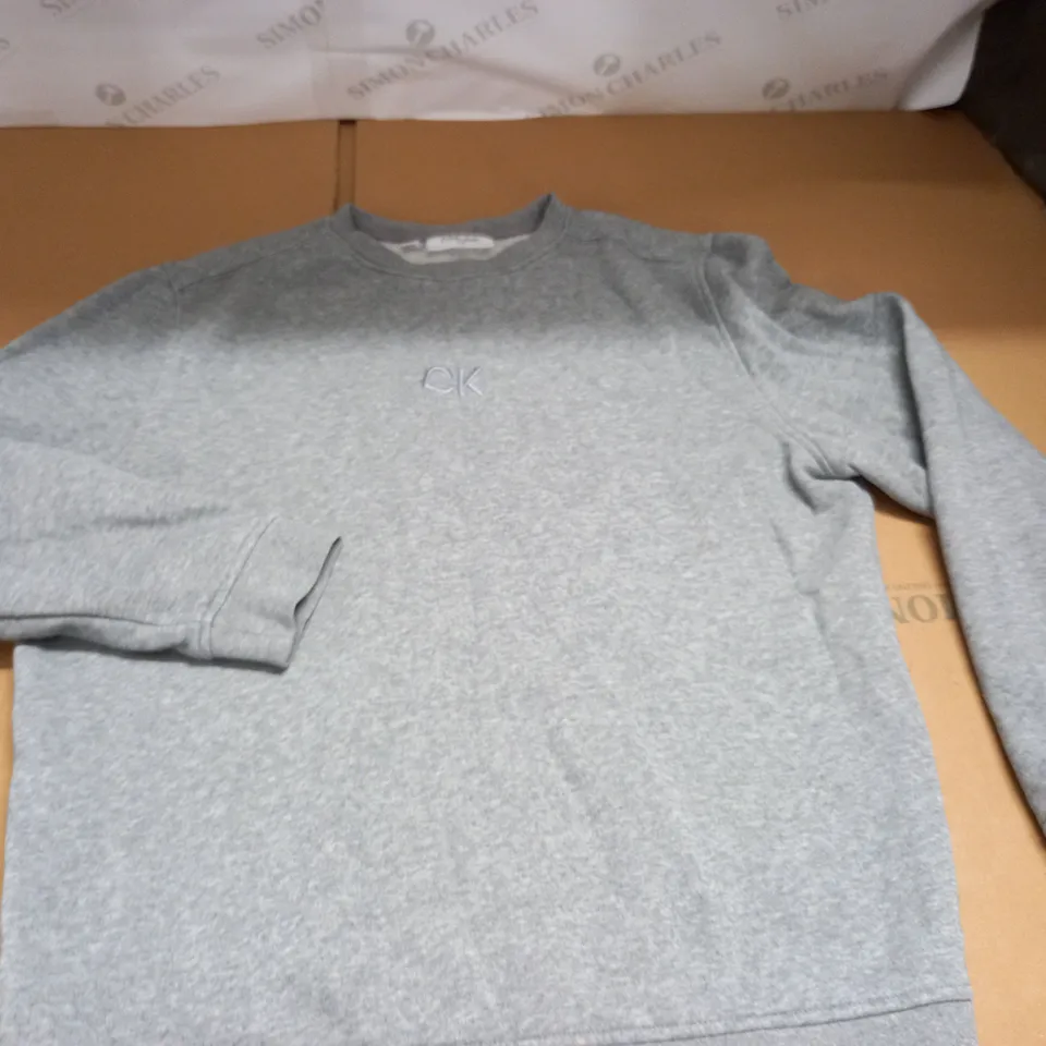 CALVIN KLEIN GOLF GREY JUMPER - L/G