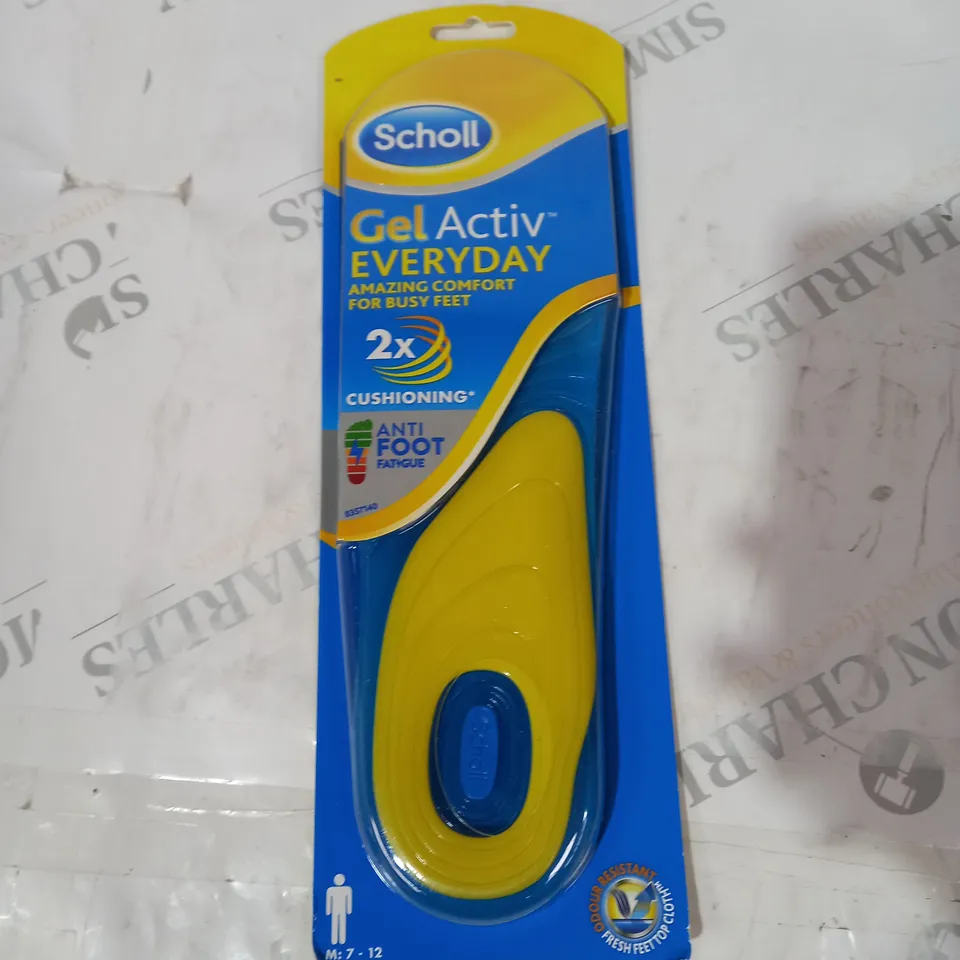 SCHOLL GEL ACTIVE EVERYDAY MALE SIZE 7-12