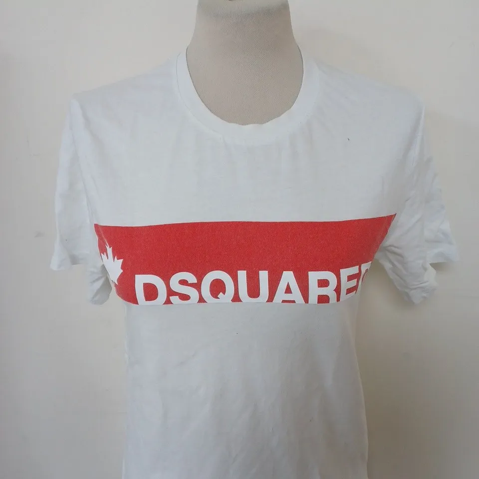 DSQUARED2 LOGO CASUAL T-SHIRT SIZE S