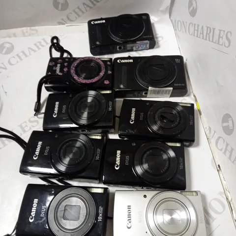 CANON DIGITAL CAMERA BUNDLE 9 ITEMS 