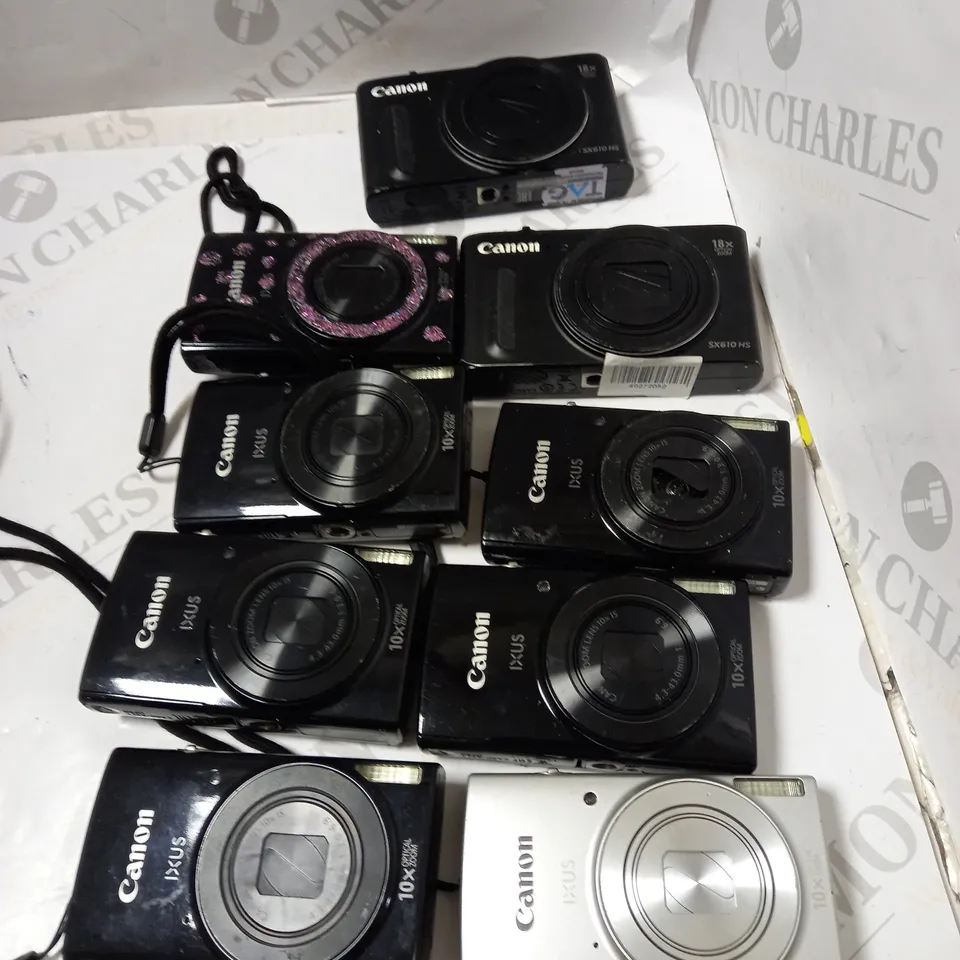 CANON DIGITAL CAMERA BUNDLE 9 ITEMS 