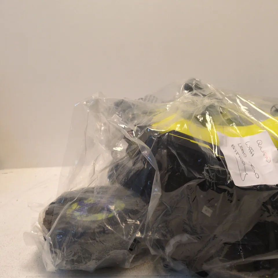 BATMAN / GOTHAM CITY THEMED TOY QUADBIKE– YELLOW & BLACK