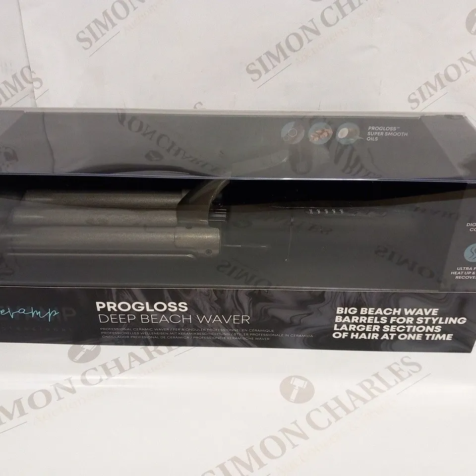 BOXED REVAMP PROGLOSS DEEP BEACH WAVER WV-2000QVD-EU