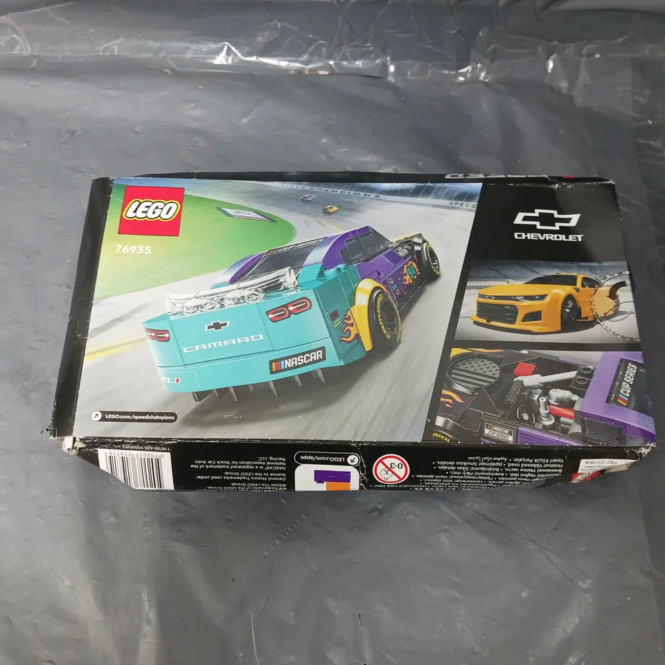 LEGO SPEED CHAMPIONS NASCAR NEXT GEN CHEVROLET CAMARO ZL1 76935 9+