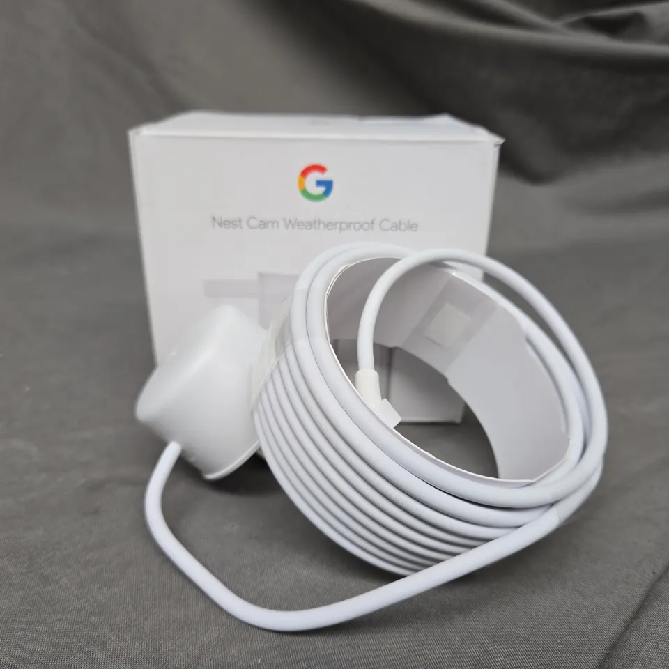 BOXED GOOGLE NEST CAM WEATHERPROOF CABLE 5M 