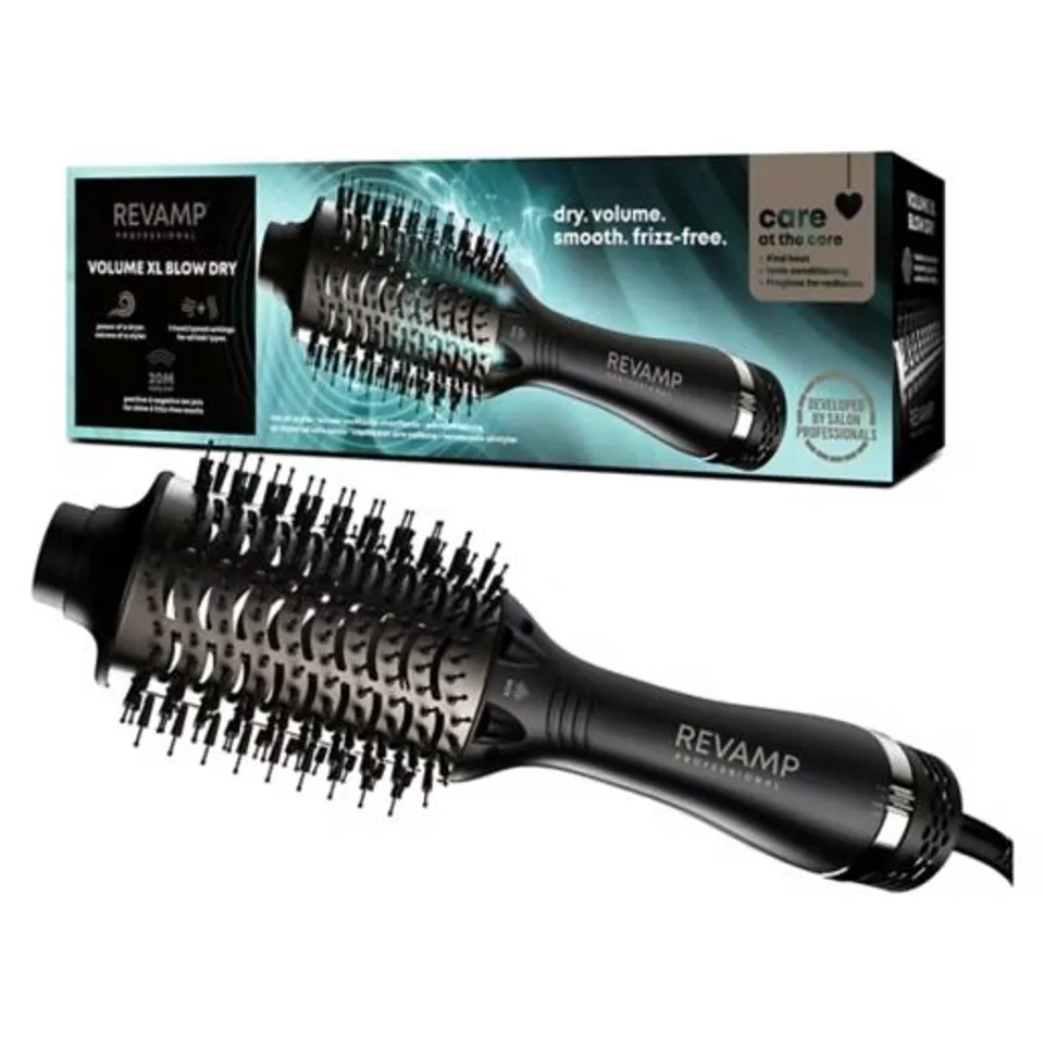 BOXED REVAMP PROGLOSS PRO DEFINE PERFECT BLOW DRY / SMALLER BURSH