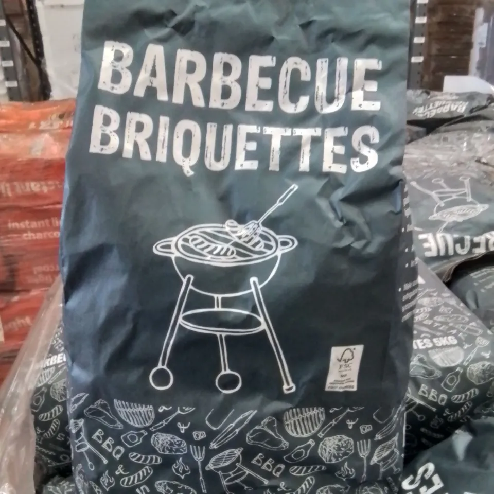 PALLET CONTAINING APPROXIMATELY 100 BRAND NEW 5KG BARBECUE BRIQUETTES 