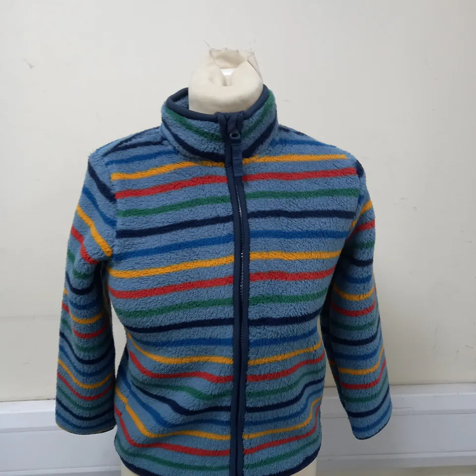 FRUGI TOASTY TED FLEECE JACKET SIZE 7-8 YEARS