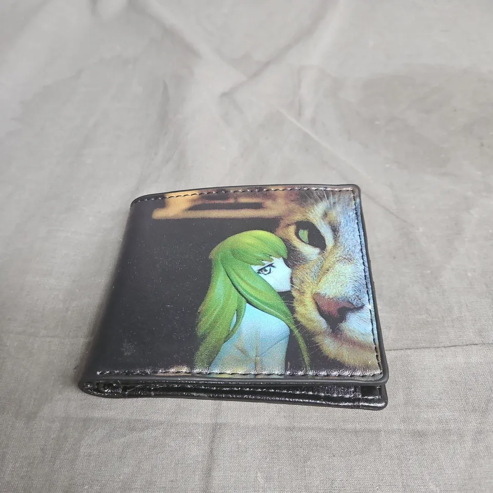 CODE GEASS WALLET WITH ANIME ARTWORK – BLACK 