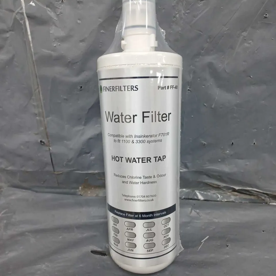 SEALED FINERFILTERS WATER FILTER HOT WATER TAP