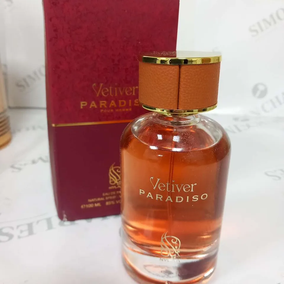 BOXED VETIVER PARADISO POUR HOMME EAU DE PARFUM 100ML