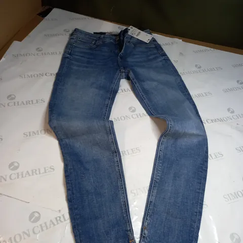 ZARA BLUE DENIM JEANS SIZE 10