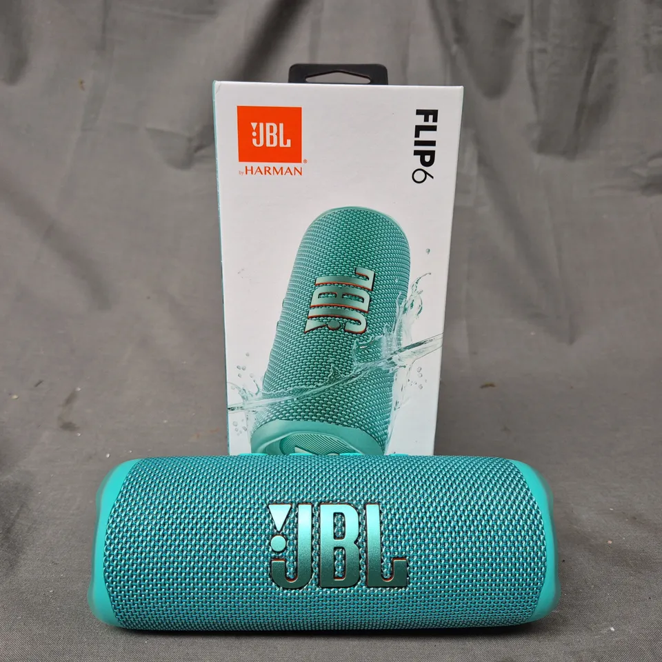 BOXED JBL BY HARMAN FLIP6 PORTABLE BLUETOOTH SPEAKER