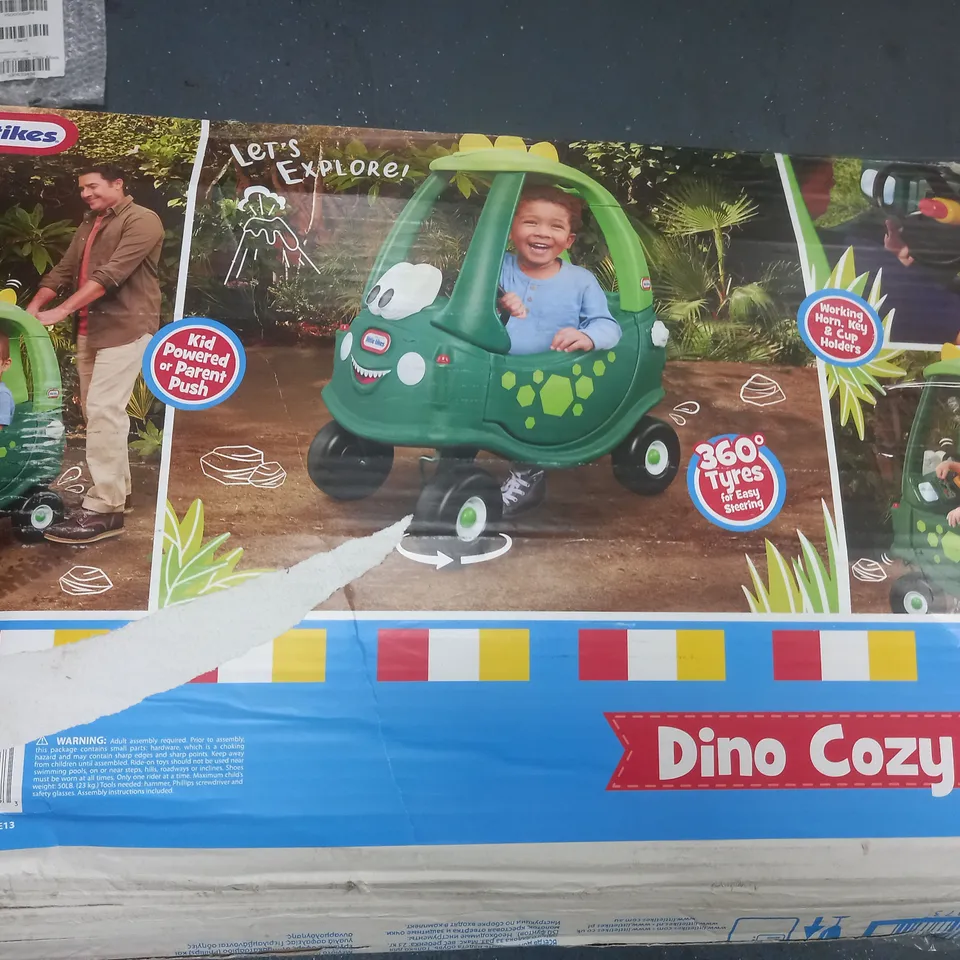 LITTLE TIKES COZY COUPE DINO - COLLECTION ONLY  RRP £69.99