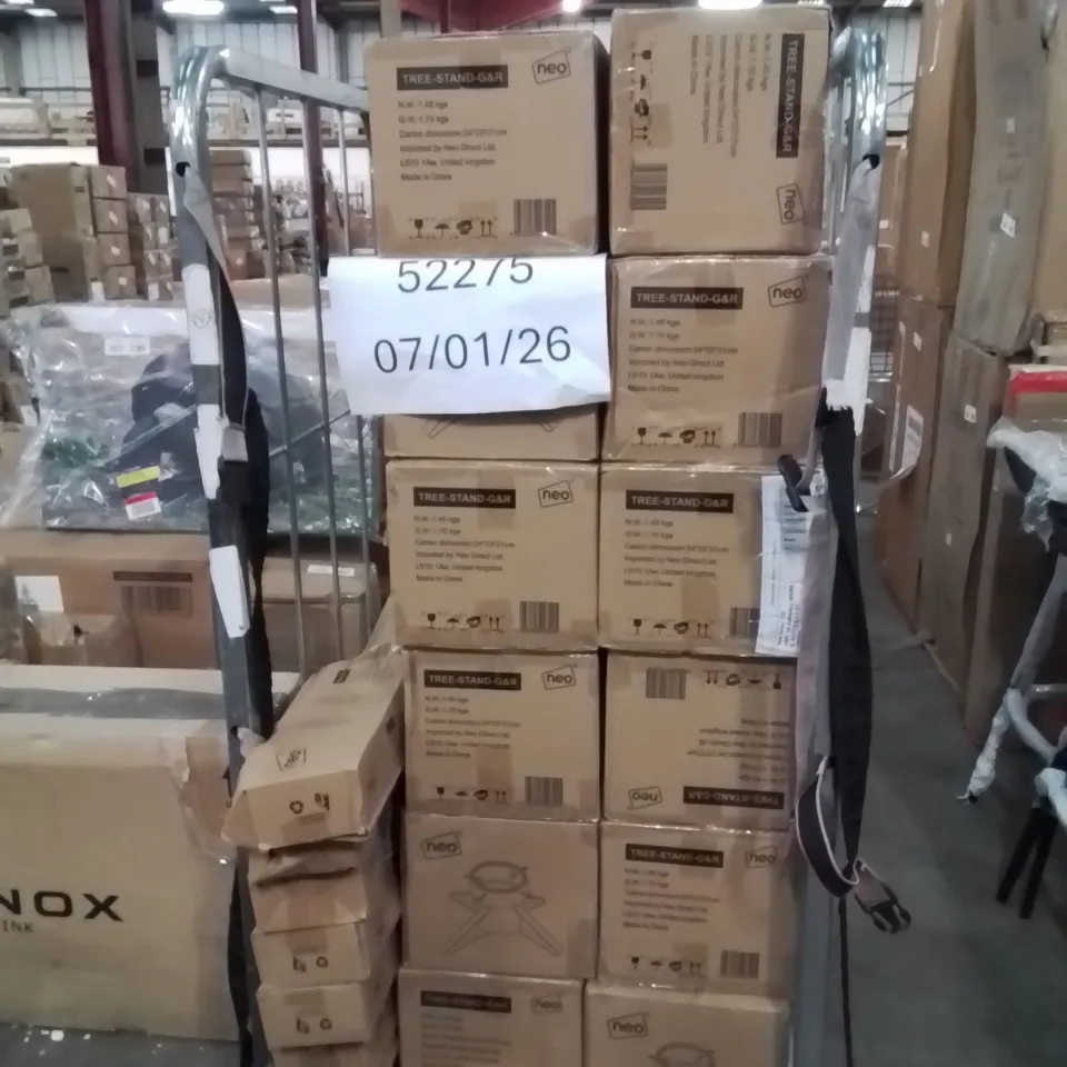 CAGE OF NEO CHRISTMAS TREE STANDS