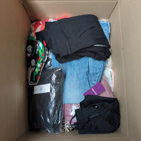 APPROXIMATELY 20 ASSORTED CLOTHING AND FASHION PRODUCTS IN VARIOUS STYLES AND SIZES - COLLECTION ONLY