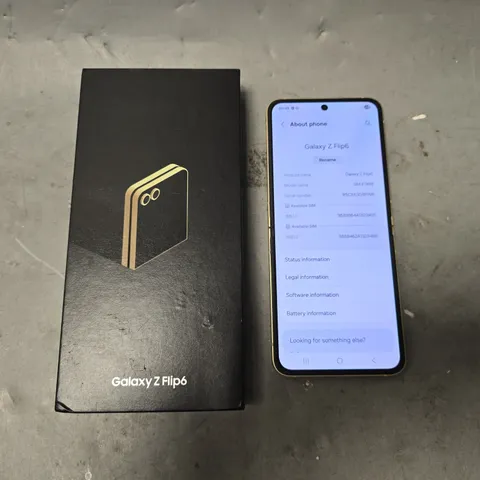 BOXED SAMSUNG GALAXY Z FLIP 6 
