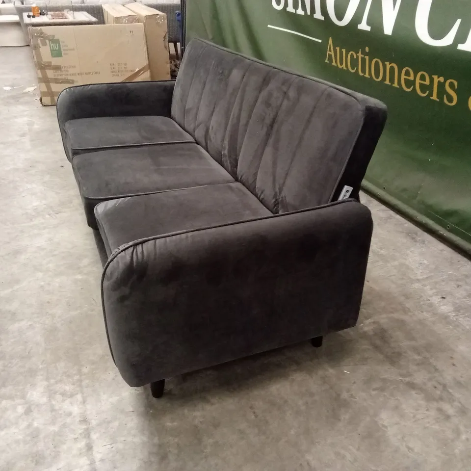 JENNIFER FABRIC COMPACT 3 SEATER SOFA RRP £349